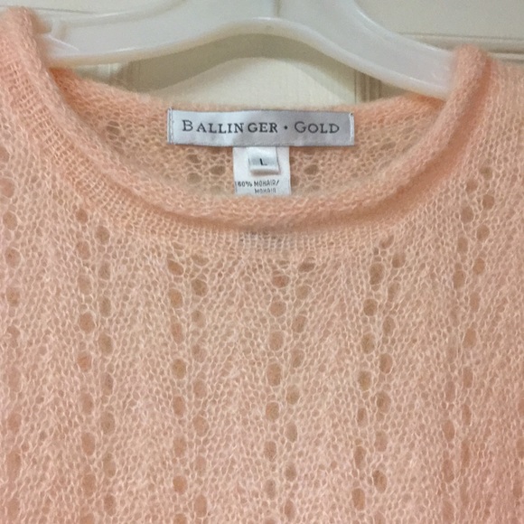 BALLINGER * GOLD Sweaters - NWOT “BALLINGER GOLD” MOHAIR TUNIC